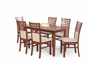 Zestaw: stół Marcel (140-180x80x75 cm) i 6 krzeseł Gerard 3 Halmar - 2 kolory - 2845113819