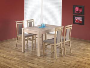 Zestaw: stół Maurycy (118-158x75x76 cm) i 4 krzesła Hubert 8 Halmar - 5 kolorów - 2845113818