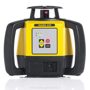 Niwelator laserowy Leica Rugby 620 + detektor-czujnik RE BASIC - 2859600652