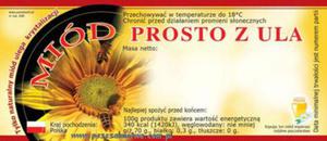 Etykieta Prosto z ula czarna E89 - 2423581030