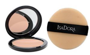 IsaDora Velvet Touch Compact Powder puder prasowany 13 Soft Nougat Mist 10g - 13 Soft Nougat Mist - 2853782362