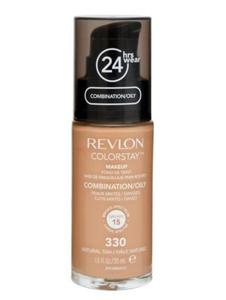 Revlon Podkad ColorStay do cery mieszanej i tustej 30 ml, NATURAL TAN 330 z pompk - NATURAL TAN 330 - 2838833364