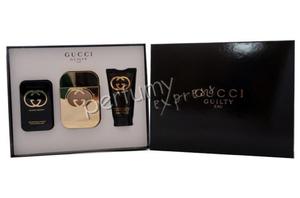 Gucci Guilty Eau komplet (75 ml EDT & 100 ml BL & 50 ml SG) - 2841686396