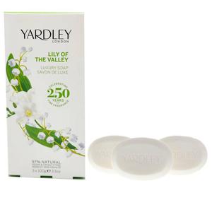Yardley London Lily of the Valley zestaw myde 3x100g edycja 2015