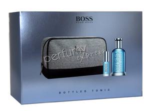 Hugo Boss Bottled Tonic komplet (100 ml EDT & 8 ml EDT MINI & kosmetyczka)