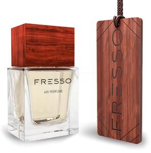 [Zestaw] Fresso Snow Pearl Air Perfume – perfumy samochodowe 50ml + drewniana zawieszka...