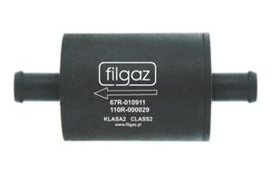 Filtr fazy lotnej 16 x 16 mm FILGAZ POLIESTER z tworzywa spotykany w instalacjach Prins VSI - 2859265120