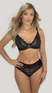 Alles Sofia M Bralette Biustonosz Braletka Czarny - 2878234073