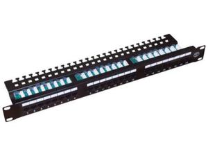 Patch panel UTP kat.5e 24 porty LSA 1U - 2874997040