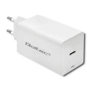 Qoltec adowarka GaN FAST 65W | 5-20V | 3-3.25A | USB typ C PD - 2868327019