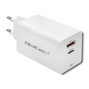 Qoltec adowarka GaN FAST 65W | 5-20V | 2.25-3.25A | USB | USB typ C PD - 2868327053