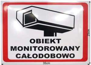 TABLICA OBIEKT MONITOROWANY 6586 - 2876496455