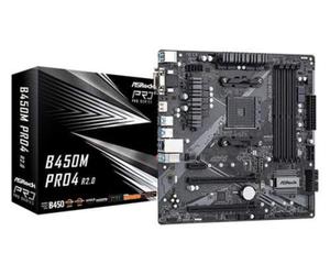 Pyta gwna B450M PRO4 R2.0 AM4 4DDR4 HDMI uATX - 2877546209