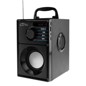 Gonik bezprzewodowy Boombox MT3179 15W USB-C Srebrny - 2874876868