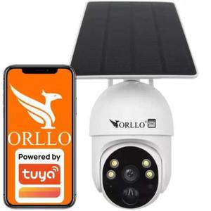 Kamera IP bezprzewodowa 4G LTE obrotowa z panelem solarnym Orllo TZ1 PRO - 2876386346