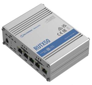 Router 5G RUTX50 Dual Sim, GNSS, WiFi, 4xLAN, USB2.0 - 2877667147