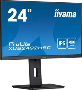 Monitor LED IIYAMA XUB2492HSC-B5 IPS USB-C HAS PIVOT - 2876982437