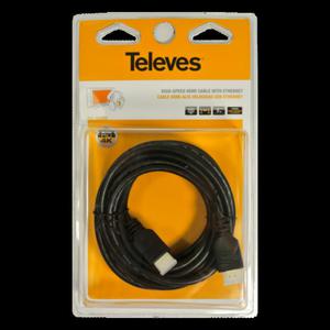 Kabel HDMI 2.0 Televes ref. 494501 1,5m 4K - 2878001883