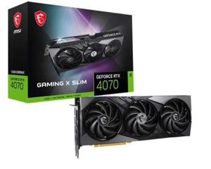 Karta graficzna GeForce RTX 4070 Gaming X Slim 12G GDDRX6 192bit 3DP - 2877124959