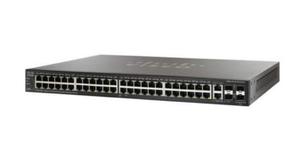 Cisco SF500-48P-K9-G5 | Switch | 48x 100Mb/s PoE, 2x Combo (RJ45/SFP) + 2x SFP+, Zarzdzalny - 2877433888