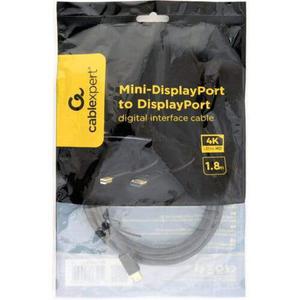 Kabel Mini DisplayPort - DisplayPort GEMBIRD 1,8m - 2877337880