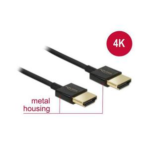 Kabel HDMI Delock HDMI-HDMI High Speed Ethernet 4K 3D 1m - 2877434298