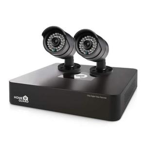 ZESTAW DO MONITORINGU CCTV IGET HOMEGUARD HGDVK46702 - DVR + 2X KAMERA HD 720P HD HGPRO728 - 2877434401