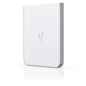 Ubiquiti U6-IW | Punkt dostpowy | UniFi6 In-Wall, WiFi 6 Dual Band, 1x GbE PoE In, 4x GbE PoE Out - 2877898193