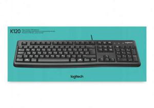 Klawiatura przewodowa Logitech K120 Wired Keyboard - 2878002341