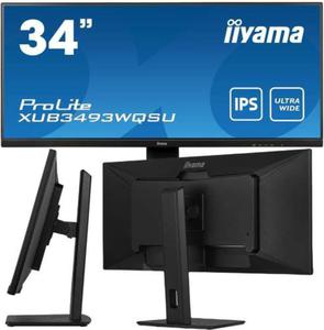 Monitor LED IIYAMA XUB3493WQSU-B5 34 cale Ultra Wide - 2878002347