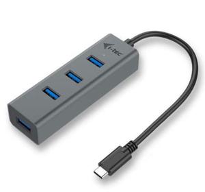 i-tec USB-C Metal 4-portowy HUB USB 3.0 4x USB 3.0 - 2877897150