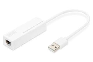 Digitus Karta sieciowa przewodowa USB 2.0 do Fast Ethernet 10/100Mbps - 2875750324