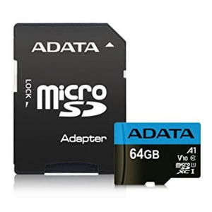 Adata microSD Premier 64GB UHS1/CL10/A1+adapter - 2876581003