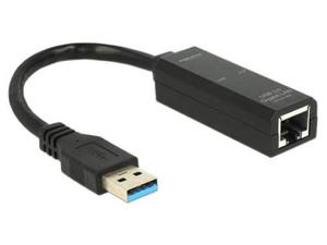 Delock Karta sieciowa USB 3.0 -> RJ-45 1GB na kablu - 2877666480