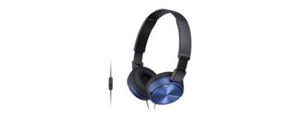 Sony Suchawki handsfree, mikrofon MDR-ZX310AP Blue - 2877897204