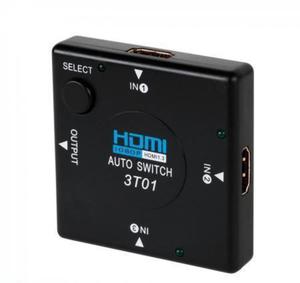 Spliter HDMI 3-wejcia/1-wyjcie przeczane rcznie - 2871686728