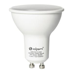 arówka LED GU10 6W 460Lm 3000K / LED-GU10-6W dpm