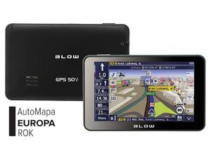 Nawigacja GPS BLOW GPS50V + AutoMapa EU 1rok / 78-294 - 2859685866
