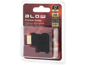 Przejcie wt.HDMI-gn.HDMI ktowe boczne / 92-116 - 2848660777