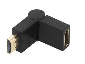 Przejcie wt.HDMI-gn.HDMI ktowe skrcane / 92-115 - 2869423976