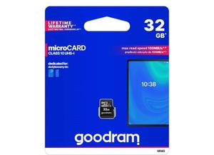 Karta SD 32GB micro GOODRAM Class 10 - 2871995465