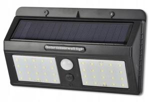 Lampa solarna z czujnikiem ruchu i zmierzchu 40xLED / 0602 lvt - 2862731643