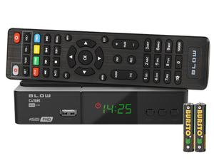 Tuner DVB-T2/C TV naziemnej i kablowej BLOW 4525FHD H.265 HEVC - 2870029350