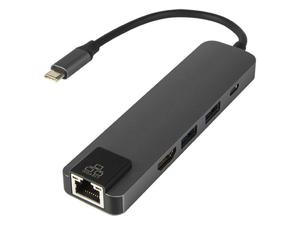 HUB USB-C port / HDMI/LAN/2x USB 3.0/USB-C 5w1 do Apple (seria MacBook) - 2871596763