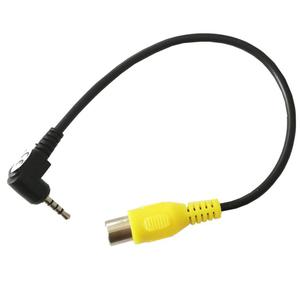 Zcze Jack wt.2,5/4-polowy - gn.RCA 0,2m np. do nawigacji / KABEL_JACK_RCA - 2859687193