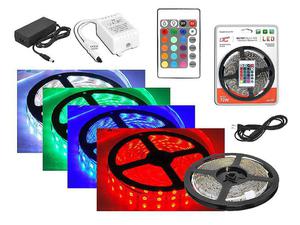 Tama LED 12V RGB 5m (zestaw: zasilacz 230V+pilot+sterownik) 300/5050 IP65 / LxL078 - 2869639459