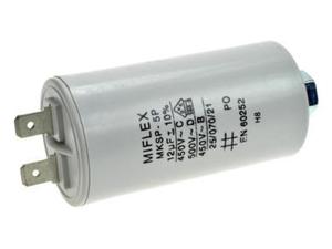 Kondensator rozruchowy 12uF/450V AGD z konektorami - 2869539736