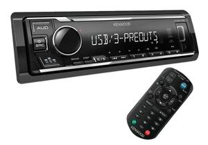 Radio samochodowe KENWOOD KMM-106 USB/AUX/RCA/RDS 4x50W PILOT - 2872188956