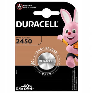 Bateria CR2450 lirowa Duracell DL2450 - 2866589995