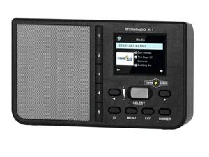 Radio internetowe TechniSat STERNRADIO IR1 WiFi czarne - 2869639453